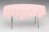 Creative Converting 923274 Classic Pink Tissue/Poly Tablecover 82
