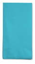Creative Converting 951039 Bermuda Blue 3-Ply Guest Napkins (Case of 192)