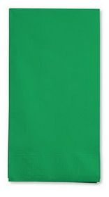 Creative Converting 95112 Emerald Green Guest Towel, 3 Ply, Solid (Case of 192)