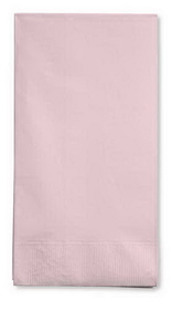 Creative Converting 95158 Classic Pink Guest Towel, 3 Ply, Solid (Case of 192)