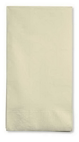 Ivory Guest Towel, 3 Ply, Solid (Case of 192)