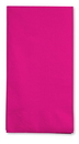 Creative Converting 95177 Hot Magenta 3-Ply Guest Napkins (Case of 192)