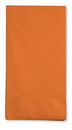 Creative Converting 95191 Sunkissed Orange 3-Ply Guest Napkins (Case of 192)