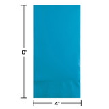 Creative Converting 953131 Turquoise Blue Guest Towels
