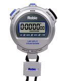 Robic 67744 Silver 2.0 Twin Stopwatch with Ultra Precise Countdown Timer