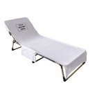 Muka Personalized Thicken Cotton Pool Chair Cover Embroidered Lounge Towel Chair with Pockets