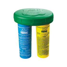 King Technology 01-14-3882 Chemical Feeder, Floating, Spafrog, Mineral/Bromine Cartridge