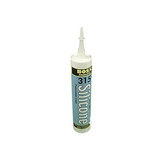 Boss 01011CL48 Plumbing Supply, Silicone Adhesive Sealant, 10.1oz