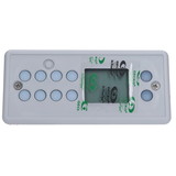 Gecko Alliance 0201-007044 Spaside Control, Gecko TSC-4-10K-GE1, 10-Button, LCD, Filter Pump-Pump1-Pump2-Blower, 10' Cable, w/8 Pin JST Plug