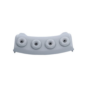 Dimension One 06332-0030G Pillow Assembly, Dimension One, NeckFlex, Jet Pillow, Light Gray