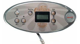 Coleman/Maax 7-Button Overlay 110740 Overlay, VL702S, 7-Button