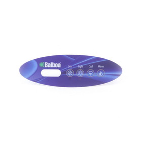 Balboa 11745 Overlay, Spaside, Balboa MVP/VL240, 4-Button, Jets-Light-Cool-Warm