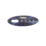 Balboa 11852 Overlay, Spaside, Balboa Icon10 VL200, Mini Oval, 4-Button, Jets-Light-Down-Up