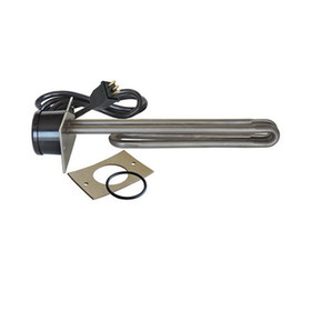 Hydro-Quip 12-1463-BC-K Heater Element, Watkins, 2.5kw, 230v, 2.5" x 4" Flange, Molded Cord, Incoloy, With Gasket
