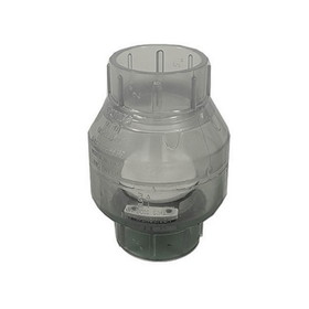 Flo Control 1520C-20 Check Valve, Flo-Control, Swing, 2"S x 2"S, Clear