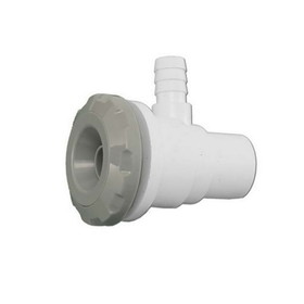 Hydro Air 16-2705-SILGRY Jet Assembly, HydroAir SL Duo Blaster, 1/2"Spg Water x 3/8"B Air, 15/16" hole size