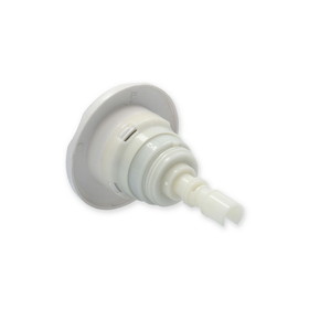 Waterway 229-8050 Jet Internal, Waterway Poly Storm, Thread-In, Directional, 3-3/8" Face, 5-Scallop, Textured, White