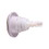 Waterway 229-8120 Jet Internal, Waterway Poly Storm, Thread-In, Twin Roto, 3-3/8" Face, 5-Scallop, Textured, White