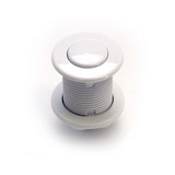 G & G Industries 3070 Air Button, G&G, Flush Mount, White