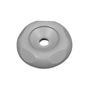 Hydro Air 31-4003FP-GRY Cover, Diverter Valve, HydroAir, 2" HydroFlow, 3-Way, 5-Scallop, Gray
