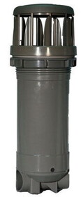 CMP Filter Body 35453-807-000 SQR Elite Vane Weir 50 sqft Filter Body (Vane Weir w/Basket) 2" Slip; 19.5" Length Flange to Base - Graphite Gray