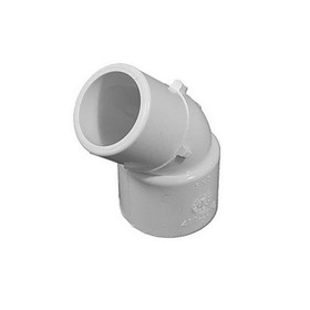 Waterway 411-2020 Fitting, PVC, Street Ell, 45&#176;, 1"S x 1"Spg