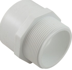 Lasco Fitting 436-020 Male Adaptor, 2 Mpt x 2 Slip
