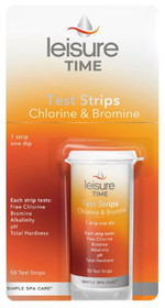 Leisure Time 45006A Test Strips, Leisure Time, Chlorine/Bromine