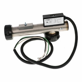 48-9122-AT-K Heater Assembly, Flo-Thru, Arctic Spas "L Style", Titanium, 3.6kW, 12.7" long with Cord