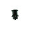 Therm Products 50-00602 Air Button, Therm, #15 Style, Flush, Black