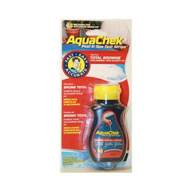 AquaChek 521252A Water Testing, Test Strips, Aquacheck, Test Strips, Bromine, pH, Alk & Cyanuric Acid, 50 Per Bottle