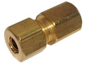 Allied Innovations 522001 Compression Fitting, 1/8" x 1/4" Brass