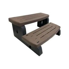 Waterway Steps 535-2209-BRK Steps,WATERWAY,2 Tiered Spa Step,33",Bark