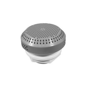 Waterway 640-3257V Suction Assembly, Waterway, VGB, Hi-Flo, 3-3/4"Dia Cover, 1-1/2"S x Standard Nut, Gray