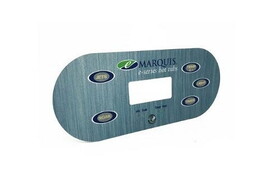 Marquis Spa Overlay Overlay, Keypad, Main Panel, Marquis Spa, E-Series, 5-Button, 1P, 14-18