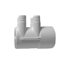 Waterway 672-7170 Manifold, PVC, Waterway, 2"S x Dead End x (4) 3/4"RB Ports