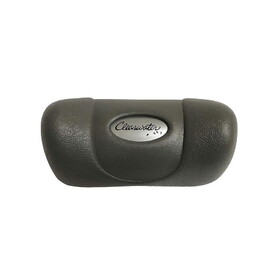 Clearwater Spas B/C-HEAD-CHAR Small Pillow, 10" x 5", Charcoal Gray w/Clearwater Logo