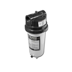 Hayward C-225 DISCONTINUED - Filter Assembly, Hayward, In-Line, MicroStar Clear, 25 Sq Ft, 1-1/2"FPT, 7"OD, 17-3/8"Long