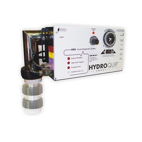 Hydro-Quip CS4009-US1 Control System, Air, Hydroquip CS4009US1 Slide, Conv. 1.4/5.5kW, Pump1, Blower Or Pump2, Light, w/ Time Clock, w/ Molded (J&J Style) Cords
