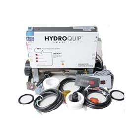 Hydro-Quip CS6209Y-US Control System, (Kit), HydroQuip CS6209Y, Slide, WiFi Enabled, 115/230V, 1.4/5.5kW, Pump1, Blower/Pump2 (1 Spd), Circ Pump Option, w/Molded Cords & K200 Spaside