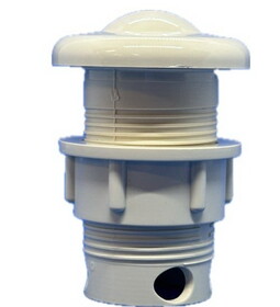 Hydrabath Air Button Air Button, Hydrabath, 1-3/4" Flange, 2" Length, Biscuit