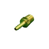 Generic H48-2-2 Fitting, Brass, Barbed Adapter, 1/8