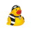 Generic IS-0050A Rubber Duck, Referee Duck, Yellow/Black
