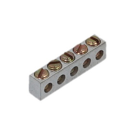 Generic MA-30 Grounding Bar, 5 Position, #8 Wire