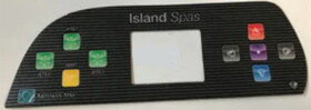 Artesian Spa Overlay TP800 3P OP11-1303-08 Overlay, Island TP800 3P