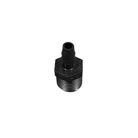 Generic P6MCB-8 Fitting, PVC, Barbed Adapter, 3/8"RB x 1/2"MPT