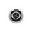 Rising Dragon RD203-3427S Jet Internal, Rising Dragon Quantum, 3" Face, Screw In, Pulsator, Smooth, Gray w/ Stainless Escutcheon