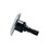 Rising Dragon RD203-3427S Jet Internal, Rising Dragon Quantum, 3" Face, Screw In, Pulsator, Smooth, Gray w/ Stainless Escutcheon