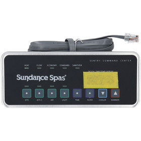 Sundance Jacuzzi SD6600-708 Spaside Control, Sundance 700/750, 8-Button, LED, Pump1-Pump2-Blower