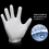 6 PACKS Wholesale Aspire 12 Pairs Wholesale Soft Cotton Glove Liner for Cosmetic Moisturizing Hand Spa